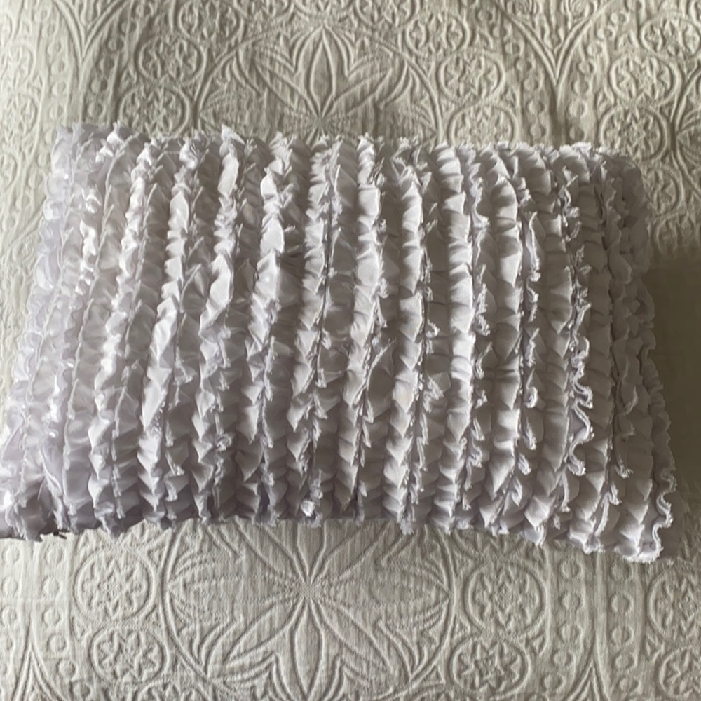 Margaretmuir White Throw Pillow